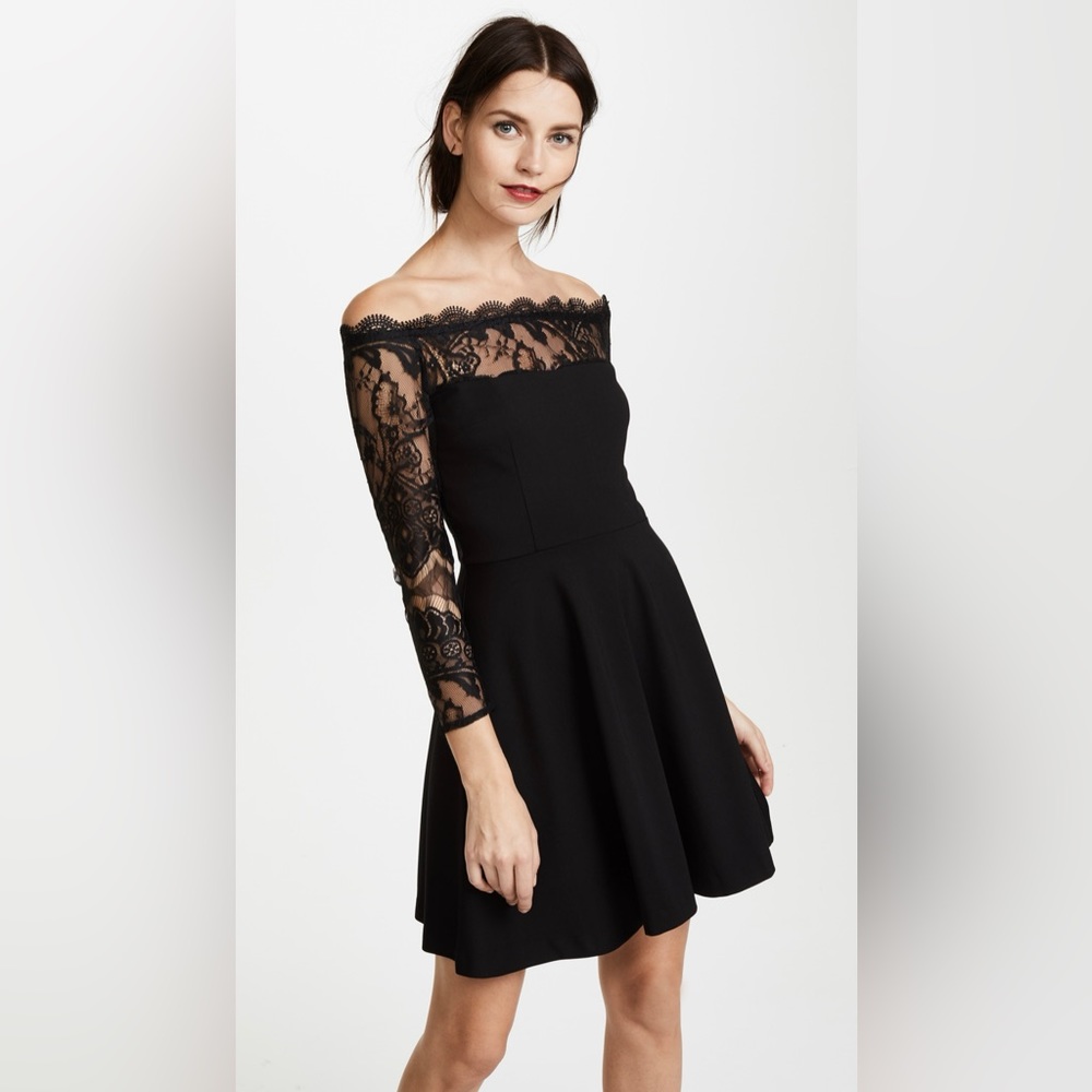 BB Dakota Dennett Lace Off the Shoulder Dress